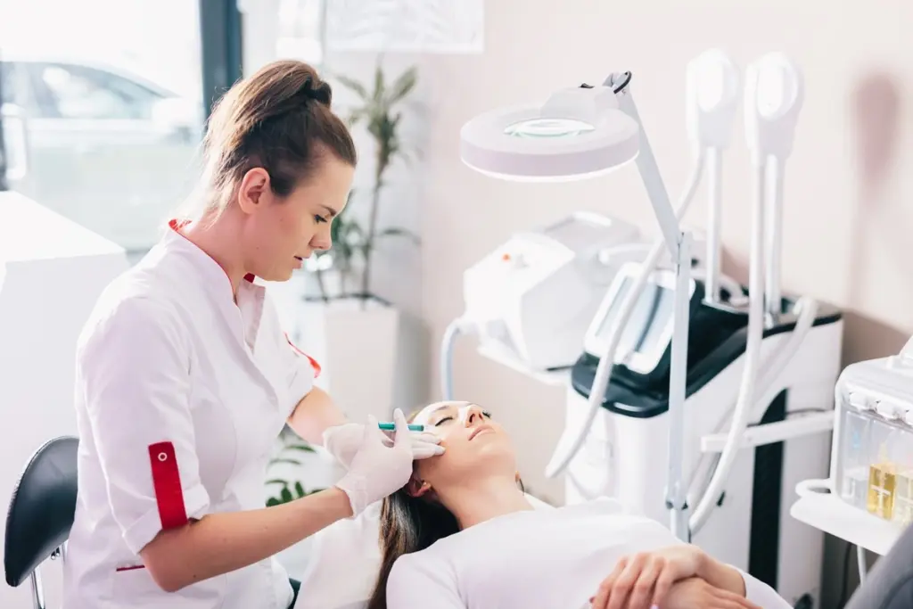 Sculptra facial injections treatment at SM Aesthetics in Bellmore NY for collagen stimulation and facial volume restoration